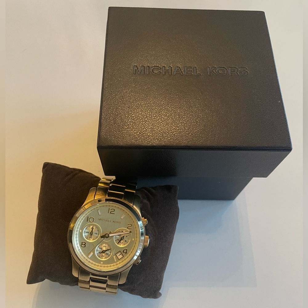Michael Kors MK5055 Gold Watch